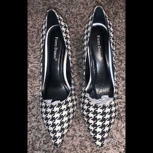 Pierre Dumas Houndstooth Rita Heels